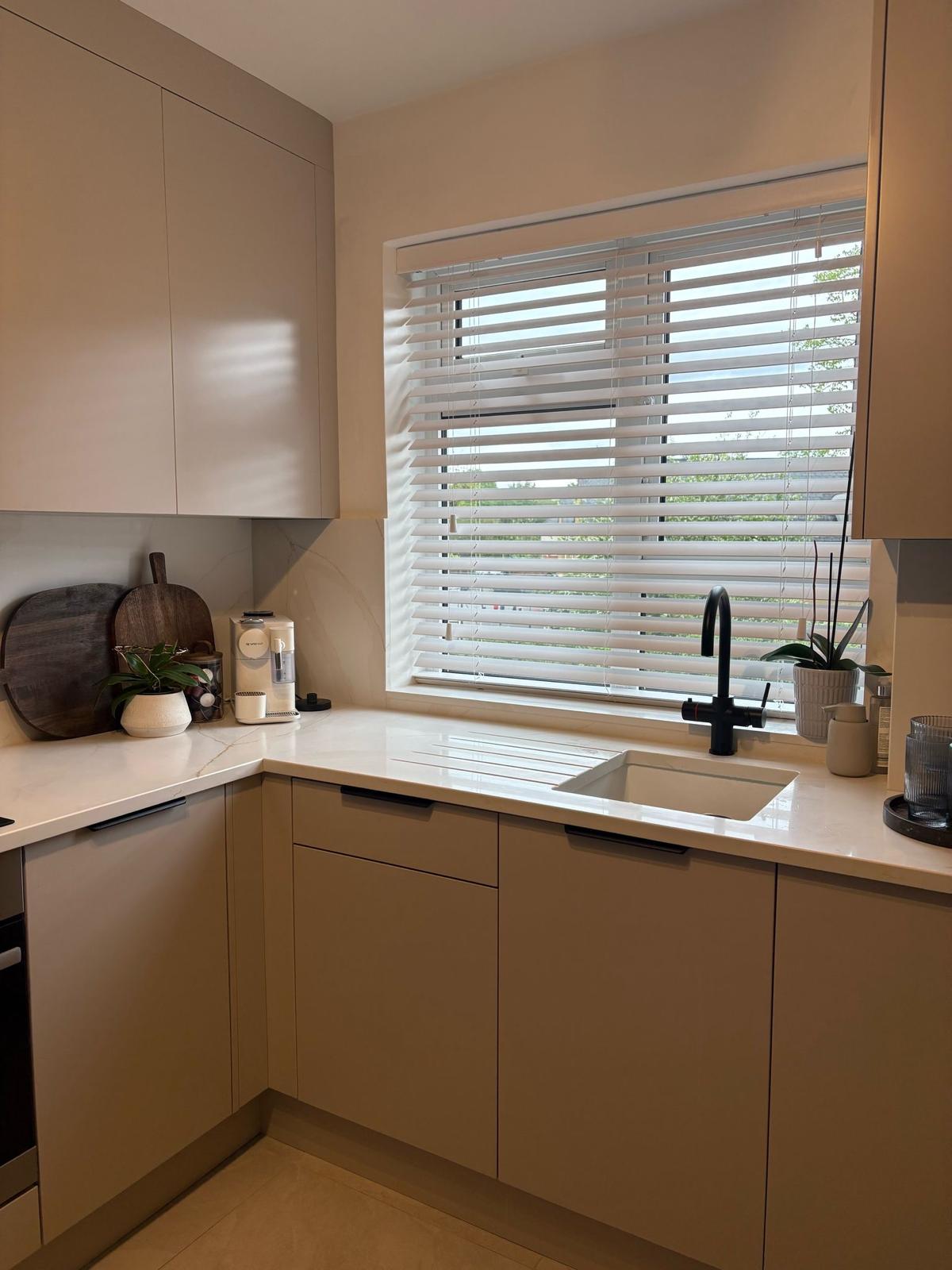 Recently completed kitchen fit-out by AB Property Improvements in Richmond